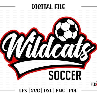 5708 Soccer svg Wildcat Soccer svg Wildcat Wildcats Soccer svg dxf eps png pdf sublimation cut file htv vector digital