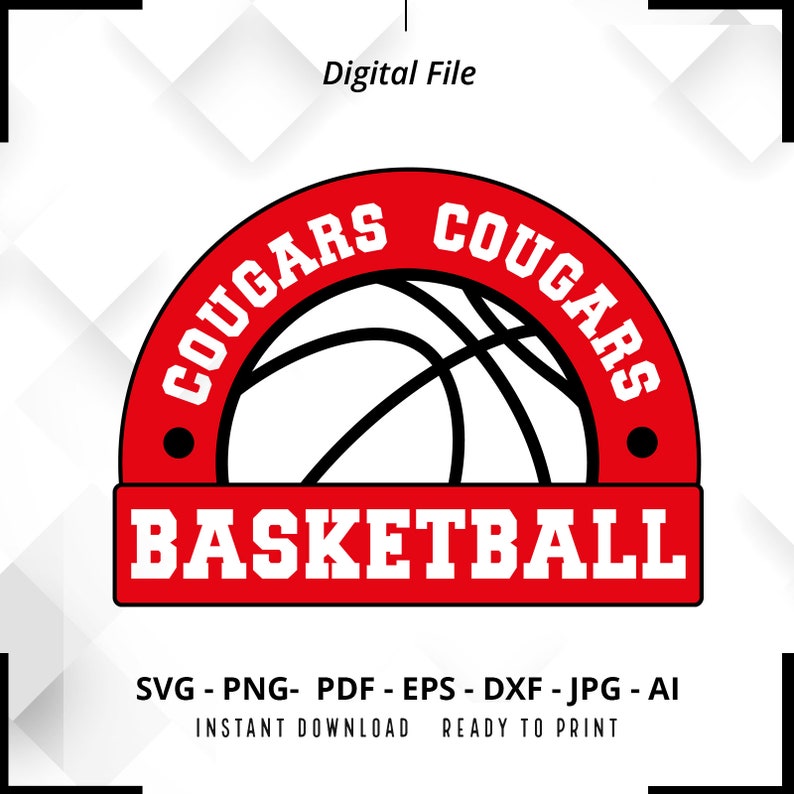 571 Cougars Basketball SVG PNG Cougars svg Cougars Shirt svg Cougars Cheer svg Cougars png Cougars Mom svg Cougars Shirt svg Cricut