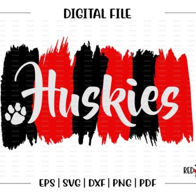 5737 Huskie svg Huskies svg Huskie Huskies brush stroke svg dxf eps png pdf sublimation cut file htv vector digital clipart