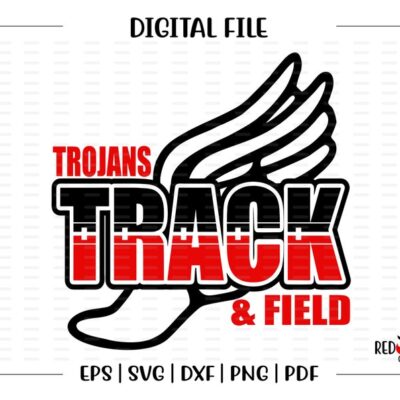 5767 Track svg Trojan Track svg Trojan Trojans Track Field Trojans Track svg dxf eps png pdf sublimation cut file htv