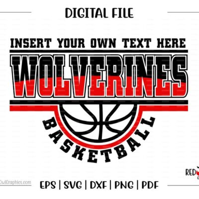 5784 Basketball svg Wolverines Basketball svg Wolverines Wolverine Basketball svg dxf eps png pdf sublimation cut file htv digital