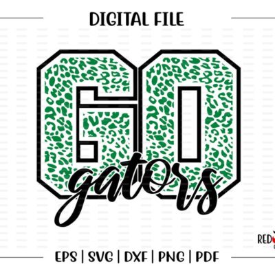 5791 Gator svg Gators svg cheetah leopard Gator Gators Go Falcons svg dxf eps png pdf sublimation cut file htv vector digital