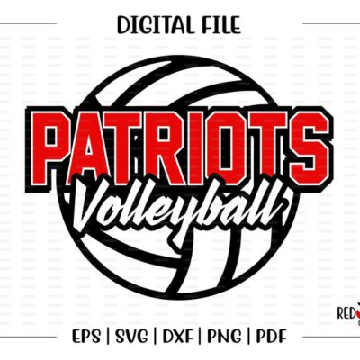 5794 Volleyball svg Patriot Patriots Volleyball svg dxf eps png pdf sublimation cut file htv clipart design image vector