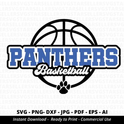 58 Panthers Basketball SVG PNG Panthers svg Basketball Shirt svg Panthers Cheer svg Panthers Mascot svg Panthers Mom svg Panthers Shirt svg