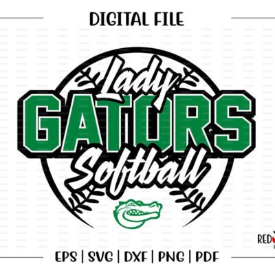 5934 Gator Softball svg Softball svg Gator Gators Softball design svg dxf eps png pdf sublimation cut file htv vector digital