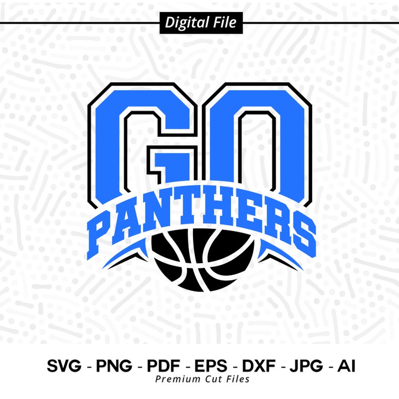 604 Go Panthers Basketball Svg Png Panthers Svg Panther Svg Basketball Svg Panthers Basketball Svg Panthers Shirt Svg Panthers Cheer Svg