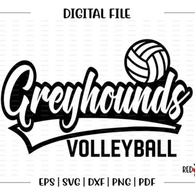 6097 Volleyball svg Greyhound Volleyball svg Greyhound Greyhounds Volleyball svg dxf eps png pdf sublimation cut file htv clipart