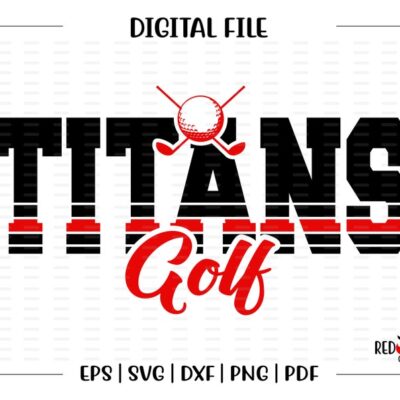 6099 Titan Golf svg Golf svg Titan Titans Golf Wildcat Golf svg dxf eps png pdf sublimation cut file htv design clipart