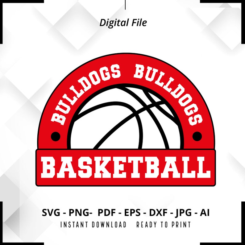 611 Bulldogs Basketball SVG PNG Bulldogs svg Basketball Shirt svg Bulldogs Cheer svg Bulldogs png Bulldogs Mom svg Bulldogs Shirt svg Cricut