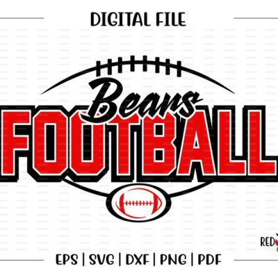 6123 Football svg Bear svg Bear Football Bear Bears Football svg dxf eps png pdf sublimation cut file htv clipart design image