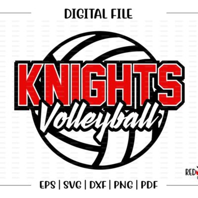 6127 Volleyball svg Knight Volleyball svg Knights Knight Volleyball svg dxf eps png pdf sublimation cut file htv clipart digital