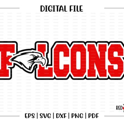 6151 Falcon svg Falcons svg Falcon Falcons F Mascot Chevron htv svg dxf eps png pdf sublimation cut file htv vector digital