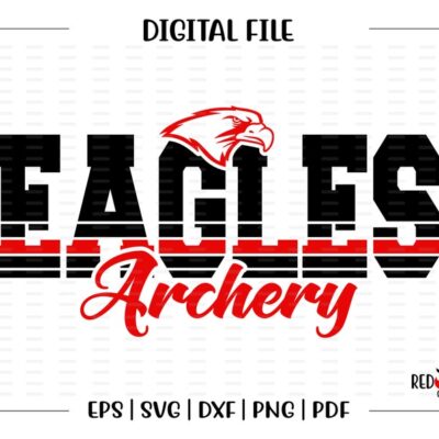 6203 Archery svg Eagle Archery Eagle Eagles Eagle svg Archery svg dxf eps png pdf sublimation cut file htv clipart design