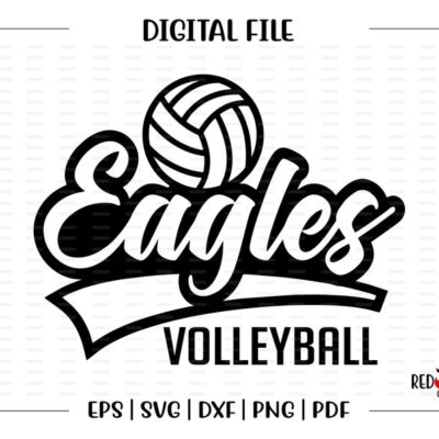 6227 Eagle Volleyball svg Volleyball svg Eagle Eagles Volleyball svg dxf eps png pdf sublimation cut file htv vector digital clipart