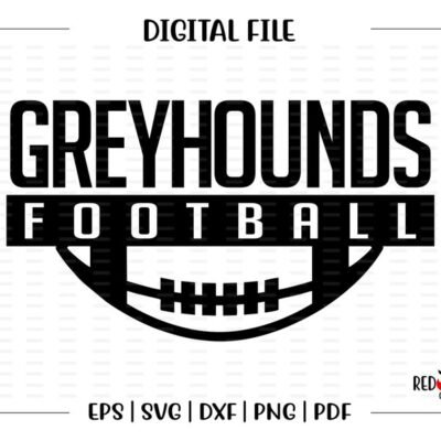 6239 Football svg Greyhound svg Greyhound Football Greyhound svg dxf eps png pdf sublimation cut file htv clipart design image