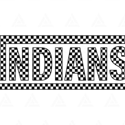 625 Checkered Indians Svg Indians Png Indians Shirt Indians Clipart Cheer Mom T Shirt Cut File Cricut Png Pdf Vector Stencil