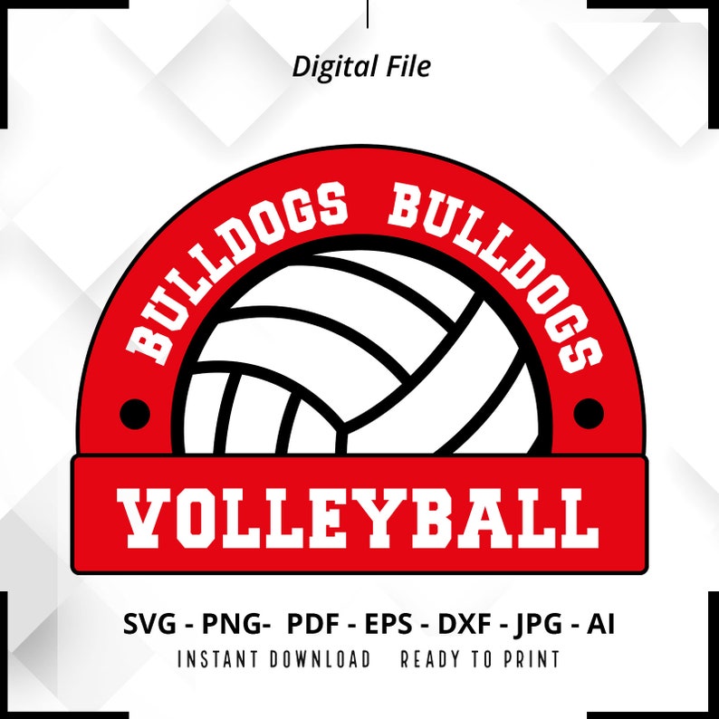 626 Bulldogs Volleyball SVG PNG Bulldogs svg Bulldogs Cheer svg Volleyball svg Bulldogs Mom svg Bulldogs Shirt svg Volleyball Shirt svg