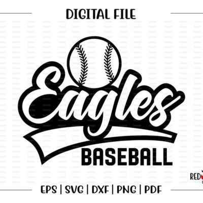 6277 Eagle Baseball svg Baseball svg Eagle Eagles Baseball vector clipart design svg dxf eps png pdf sublimation cut file htv