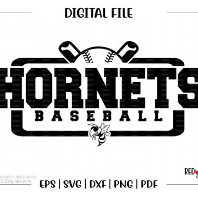 6294 Baseball svg Hornet Baseball svg Hornet Hornets Baseball svg dxf eps png pdf sublimation cut file htv clipart digital