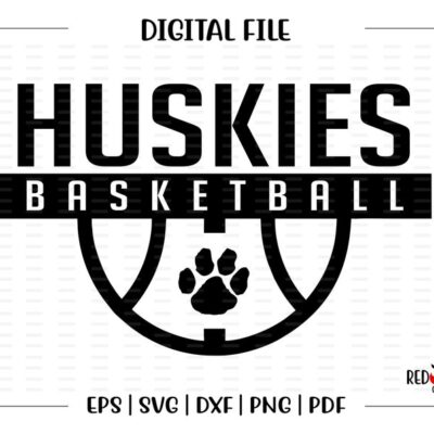 6300 Basketball svg Huskie Basketball svg Huskie Huskies Basketball svg dxf eps png pdf sublimation cut file htv clipart design