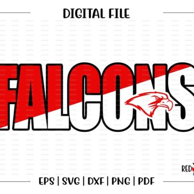 6363 Falcon svg Falcons svg Falcon Falcons F Mascot Chevron htv svg dxf eps png pdf sublimation cut file htv vector digital