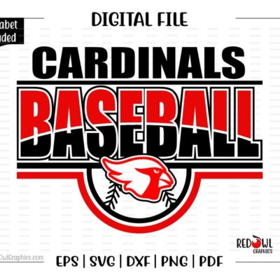 6396 Baseball svg Cardinal svg Baseball Cardinal Baseball Cardinal Cardinals svg dxf eps png pdf sublimation cut file htv