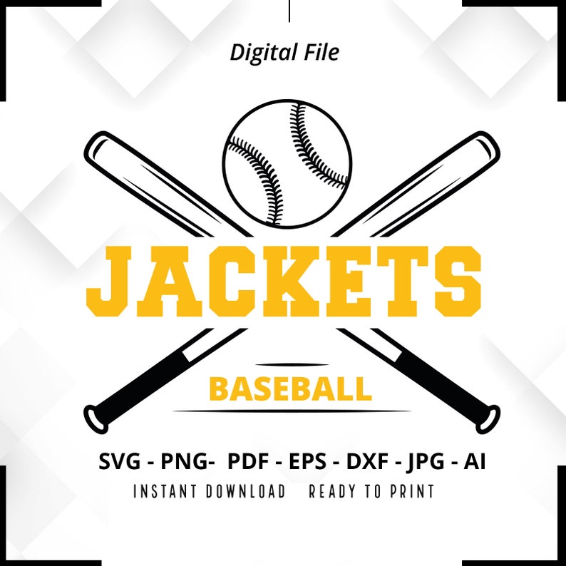 646 Jackets Baseball SVG PNG Jackets svg Baseball svg Jackets Shirt svg Jackets Cheer svg Jackets Mom svg Baseball Shirt svg Cricut