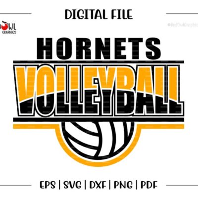 6460 Volleyball svg Hornet Volleyball svg Hornet Hornets Volleyball svg dxf eps png pdf sublimation cut file htv vector digital