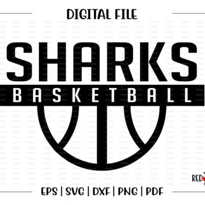 6488 Basketball svg Shark Basketball svg Shark Sharks Basketball svg dxf eps png pdf sublimation cut file htv vector clipart digital