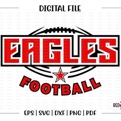 6496 Football svg Eagle Football svg Eagle Eagles Football svg dxf eps png pdf sublimation image design clipart