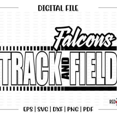 6529 Track svg Falcon Track svg Falcon Falcons Track svg dxf eps png pdf sublimation cut file htv vector digital