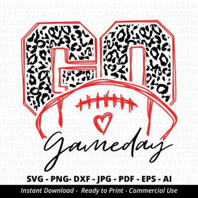 656 Game Day SVG Football Game Day svg Football mom svg Game Day Shirt svg Football shirt svg Game day Mom svg Cricut svg Cut file Silhouette