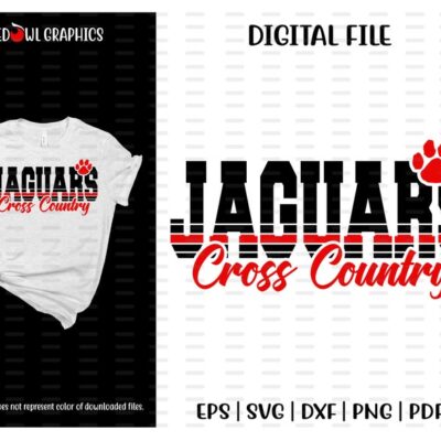 6572 Cross Country svg Jaguar jaguars Cross Country XC CC svg dxf eps png pdf sublimation cut file htv clipart design