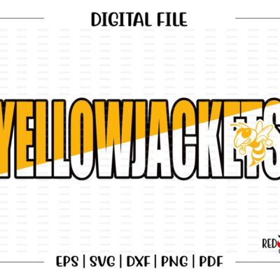 6581 Jackets svg Yellowjackets svg Jacket Jackets yellowjackets svg dxf eps png pdf sublimation cut file htv vector digital