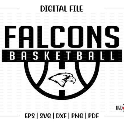 6605 Basketball svg Falcon Basketball Falcon Falcons Basketball svg dxf eps png pdf sublimation cut file htv vector digital