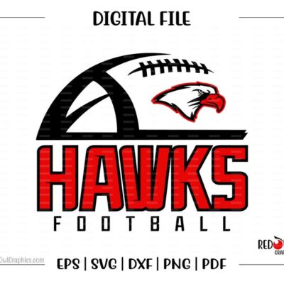 6634 Football svg Hawk Football Hawk Hawks Football Hawks svg svg dxf eps png pdf sublimation cut file htv vector digital htv