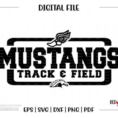 6693 Track svg Mustang Track svg Mustang Mustangs Track svg dxf eps png pdf sublimation cut file htv vector digital