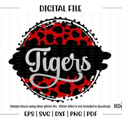 6747 Tiger svg Tigers svg Tiger Tiger leopard cheetah svg dxf eps png pdf sublimation cut file htv vector digital clipart