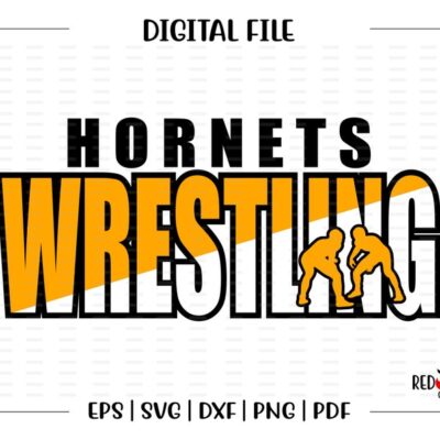 6749 Wrestling svg Hornet Wrestling svg Hornet Hornets Wrestling svg dxf eps png pdf sublimation cut file htv vector digital