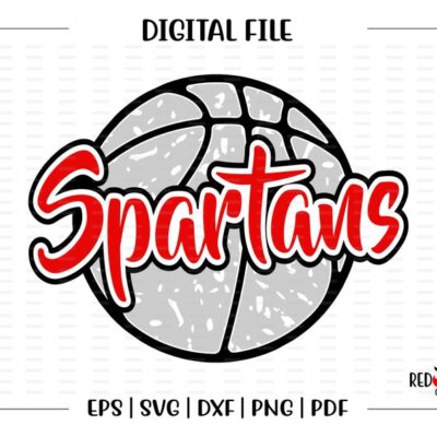 6785 Basketball svg Spartan Basketball Spartan Spartans Basketball svg dxf eps png pdf sublimation cut file htv vector digital