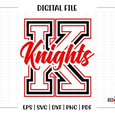 6788 Knight svg Knights svg Knight Knights clipart Team Mascot School svg dxf eps png pdf sublimation cut file htv