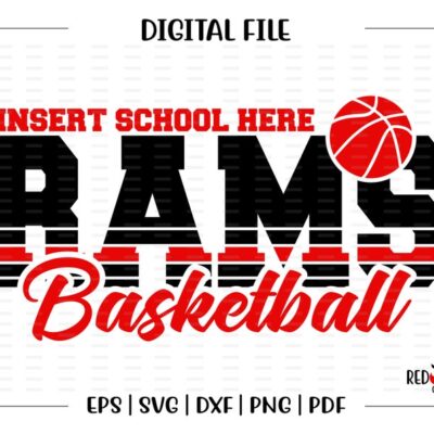 6833 Basketball svg Ram Basketball svg Ram Rams Basketball svg dxf eps png pdf sublimation cut file htv vector digital clipart