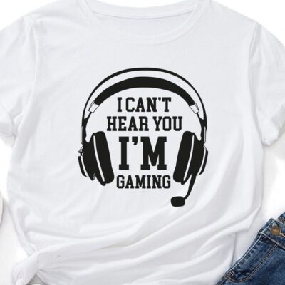 686 I am Gaming SVG Funny Gamer SVG Video Games svg Boys shirt svg Instant Download Cricut svg I cant Hear You Game Controller Svg Silhouette