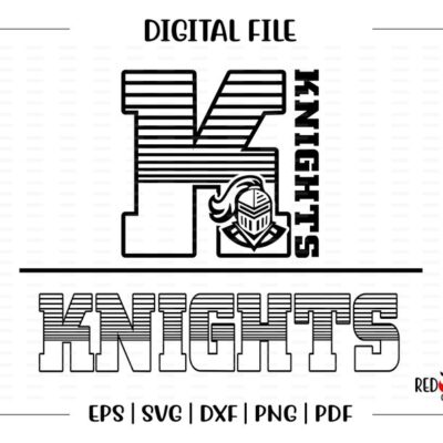 6905 Knight svg Knights Bundle Knight Knights clipart Team Mascot School svg dxf eps png pdf sublimation cut file htv