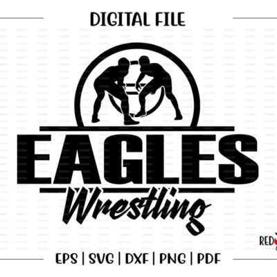 6916 Wrestling svg Eagle Wrestling svg Eagle Eagles Wrestling Mom svg dxf eps png pdf sublimation cut file htv clipart