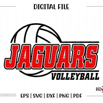 6925 Volleyball svg Jaguar Volleyball svg Jaguar Jaguars Volleyball svg dxf eps png pdf sublimation cut file htv vector digital