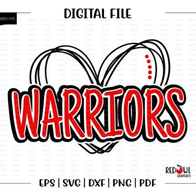 6942 Warrior svg Warriors svg Warrior Warriors Clipart svg dxf eps png pdf sublimation cut file htv vector digital