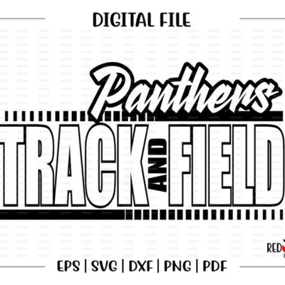 7012 Track svg Panther Track svg Panther Panthers Track Field svg dxf eps png pdf sublimation cut file htv vector digital