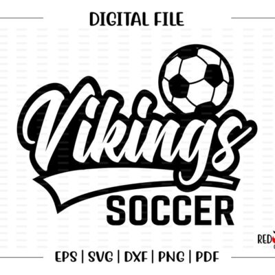 7027 Viking Soccer svg Soccer svg Viking Vikings Soccer clipart design svg dxf eps png pdf sublimation cut file htv vector digital