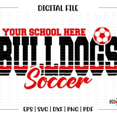 7028 Soccer svg Bulldog Soccer svg Bulldog Bulldogs Soccer Bulldog Soccer svg dxf eps png pdf sublimation cut file htv